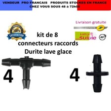 LOT 8 CONNECTEURS RACCORDS