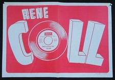 Affiche originale RENE COLL