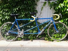 Vélo Tandem Artisanal Route FOLLIS Restauré T52, Reynolds 531