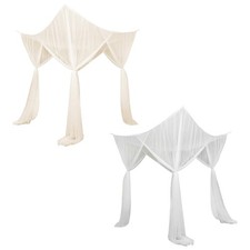 Rideau de lit à baldaquin à