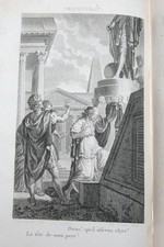 Oeuvres de Crébillon - 3 volumes reliés - 1812 - Gravures de Marillier