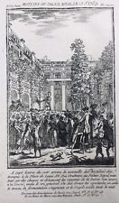 Gravure Révolution Française Juillet 1789 Palais Royal Camille Desmoulins Paris