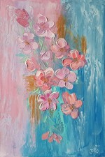 Pink cherry blossoms original - pink,