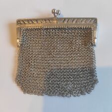 Aumonière /Porte-Monnaie /Bourse Ancien  /Châtelaine /Argent  Style Napoléon III