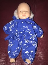 Bébé Corolle poupon mini câlin 20 cm France 1996 Yeux Dormeur Rare