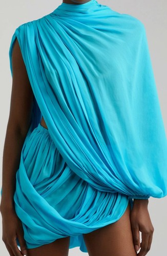 Alaïa women blue asymmetric - alaïa,