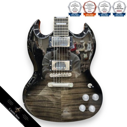 Guitare électrique noire