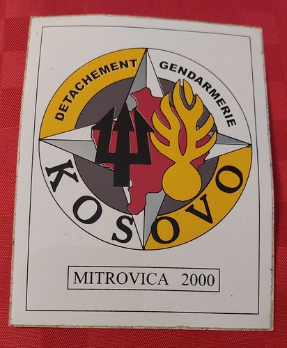 Autocollant gendarmerie - autocollant, au