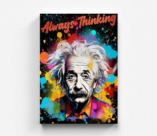 Tableau sur toile Einstein