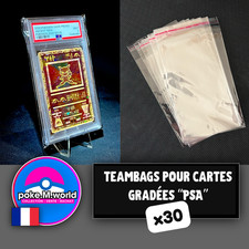 TCG - 30x Pochettes de Protection (Team Bags) pour cartes gradées PSA et CCC