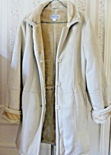 Manteau blanc cassé t38 - blanc,