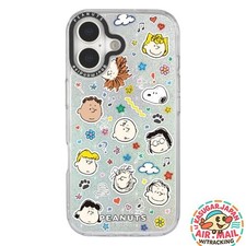 Coque cadre caméra Gourmandise Snoopy Friends iPhone 17 fm Japon