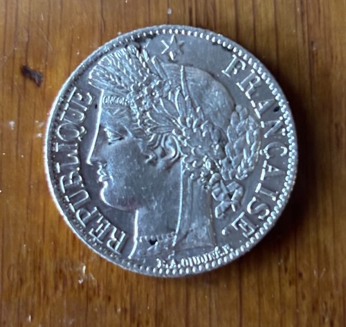 Franc argent type cérès - 1,