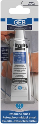 Retouche émail couleur blanc