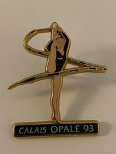 PIN'S GYMNASTIQUE FRANCE TELECOM OPALE FEMME CALAIS 93 *****