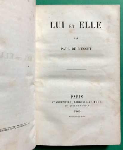 Paul musset lui et elle - paul,