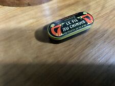 Ancienne Boîte Le Fil Au Chinois Avec 2 Petites Bobines De Fil