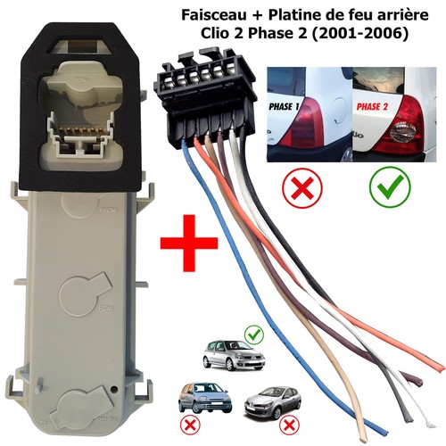 Platine porte ampoule kit