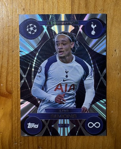 Carte xavi simons topps match - topps,