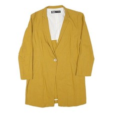 ZARA Veste Taillée Jaune
