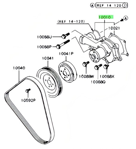 Oem water pump kit - oem,