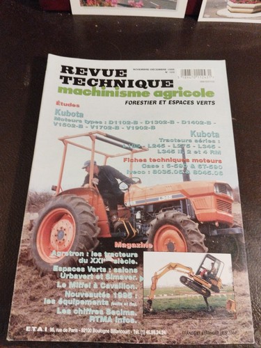 Revue technique machinisme - revue,