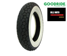 Gomme Copertone Pneumatique 3.50-8 42J Bande Blanche Piaggio Vespa 125/150 Super