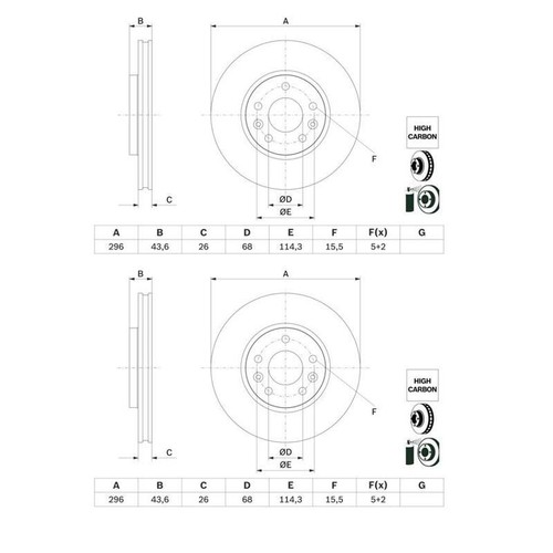 Bosch 986 479 f05 disque - f05,