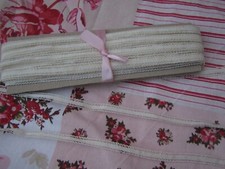 24 mètres de lacet  pour dentelle  de luxeuil en coton