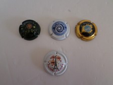 lot 4 capsules de champagne 3ème Millénaire