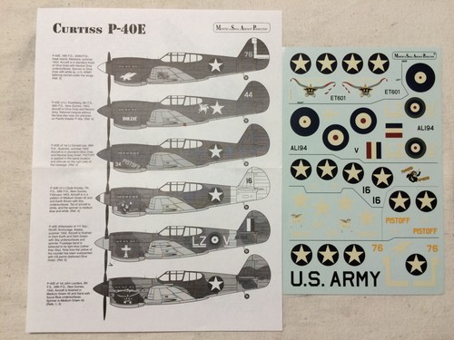 Msap 4826 decals curtiss - 4826:,