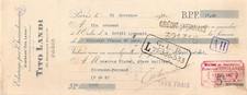 1910  TITO LANDI A PARIS -