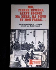 Foucault, Moi Pierre Rivière