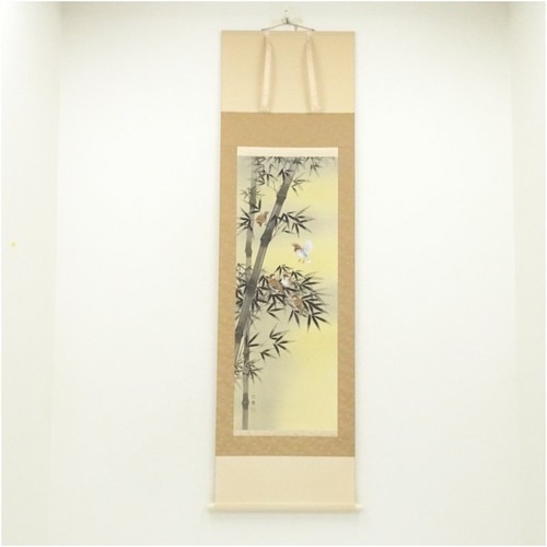 Peinture japonaise bambou - japonaise,