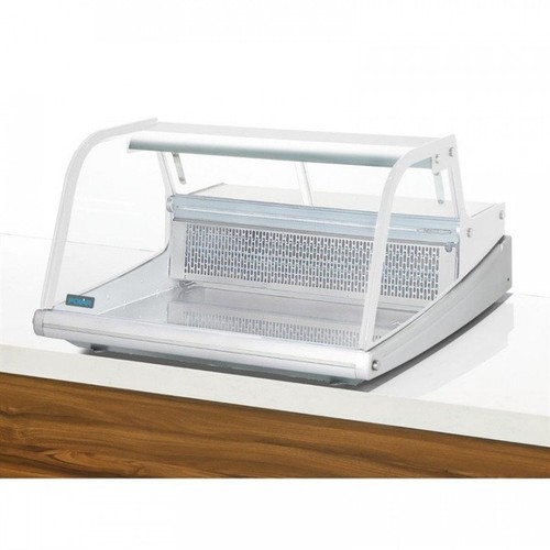 Vitrine inox comptoir - inox, de