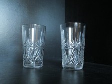 Lot 2 verres Gobelet cristal
