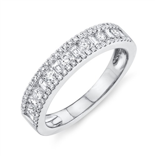 Bague diamant baguette - bague, en