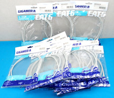 Lot de 20 x câble réseau RJ45 10G Gigamedia CAT6 1,0m réseau CAT6S1M ( AX262 )