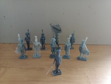 10 Soldats Empire Napoleon Repro Flan Impérial Plastique 