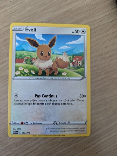 Carte pokemon evoli - carte,
