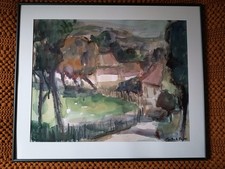 Aquarelle originale signée