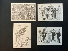 Tintin - Magnifique Lot de 4