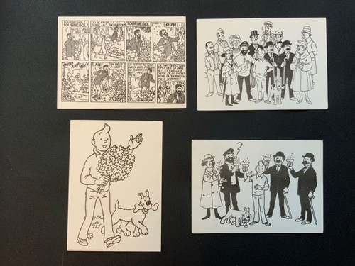 Tintin magnifique lot de 4 - -,