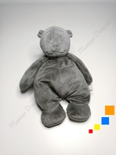 Peluche/Doudou Nouky Ours Gris Anthracite Poudre D'étoiles 25cm - Noukies