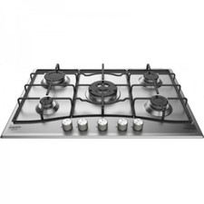 Hotpoint Pcn 752 T / Ix / Ha Table de Cuisson 5 Feux Gaz Commandes Avant 75CM