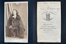 Roussel, Clermont, le caricaturiste Victor Collodion, à Emile Kuhn Vintage album