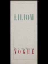 TYPOGRAPHIE "LILIOM" - 1945 -