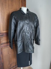 Veste femme en cuir de mouton