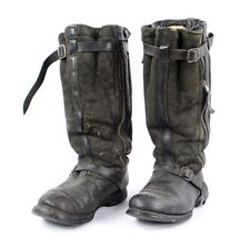 Bottes de pilote Luftwaffe - Double zipps - Allemagne WW2  (matériel original )