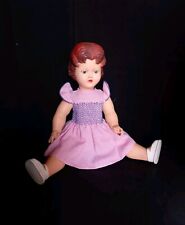 Poupée Ancienne Cheveux Moulés  Yvette ou Odette de Gégé ? 40 Cm Années 1940-50 